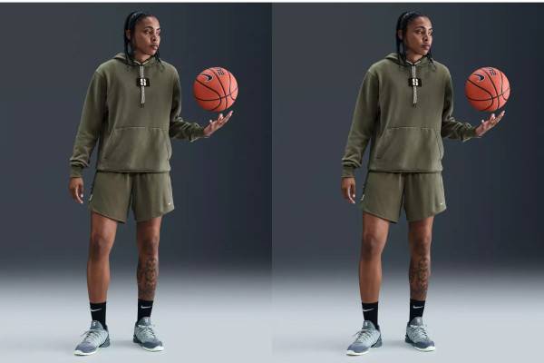 Nike Sabrina Ionescu 抓绒篮球卫衣连帽衫 $24.73