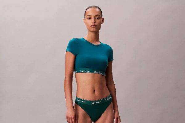 Calvin Klein美国官网 现有 Jennie同款T恤文胸 低至3折+额外7折，折后$8.4