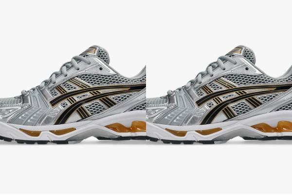 ASICS GEL-Kayano 14 银金配色运动鞋上架$165，用码BBX15可享40% OFF