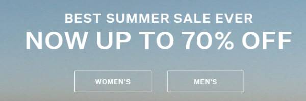AllSaints 官网大促低至3折，花卉上衣、背心$29起