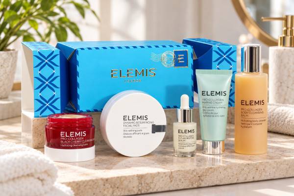 QVC 现有 Elemis 五件套礼盒，售价$29.98