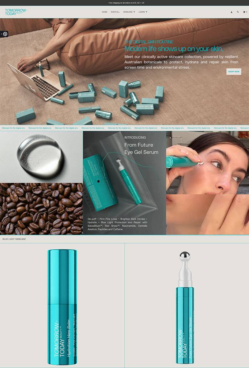 Tomorrow-Today Beauty 澳洲眼部护理产品购物网站
