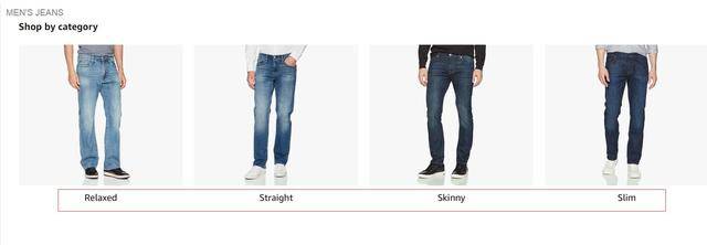 牛仔裤类型