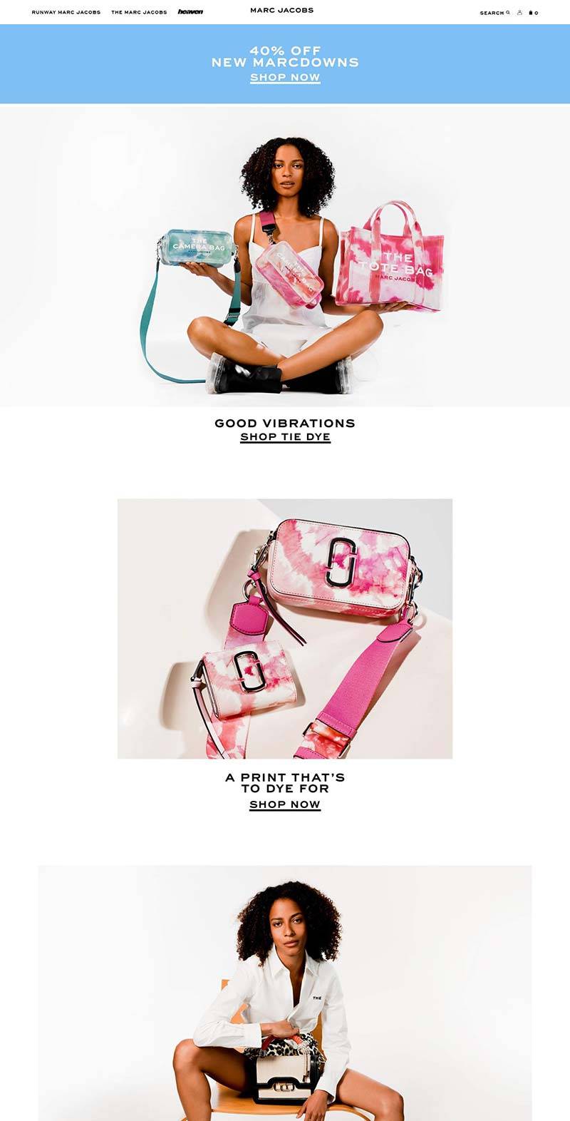 Marc Jacobs 美国奢侈品购物品牌网站