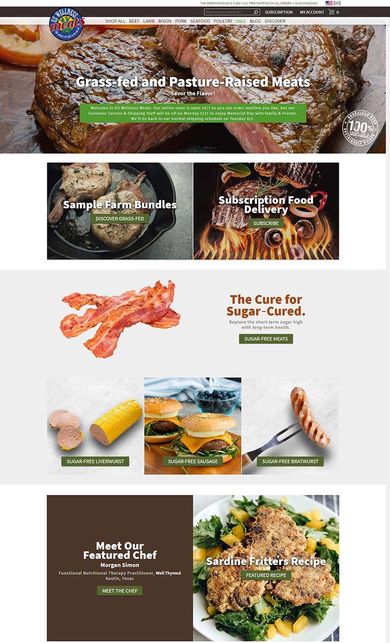 Grassland Beef 美国肉制品海淘购物网站