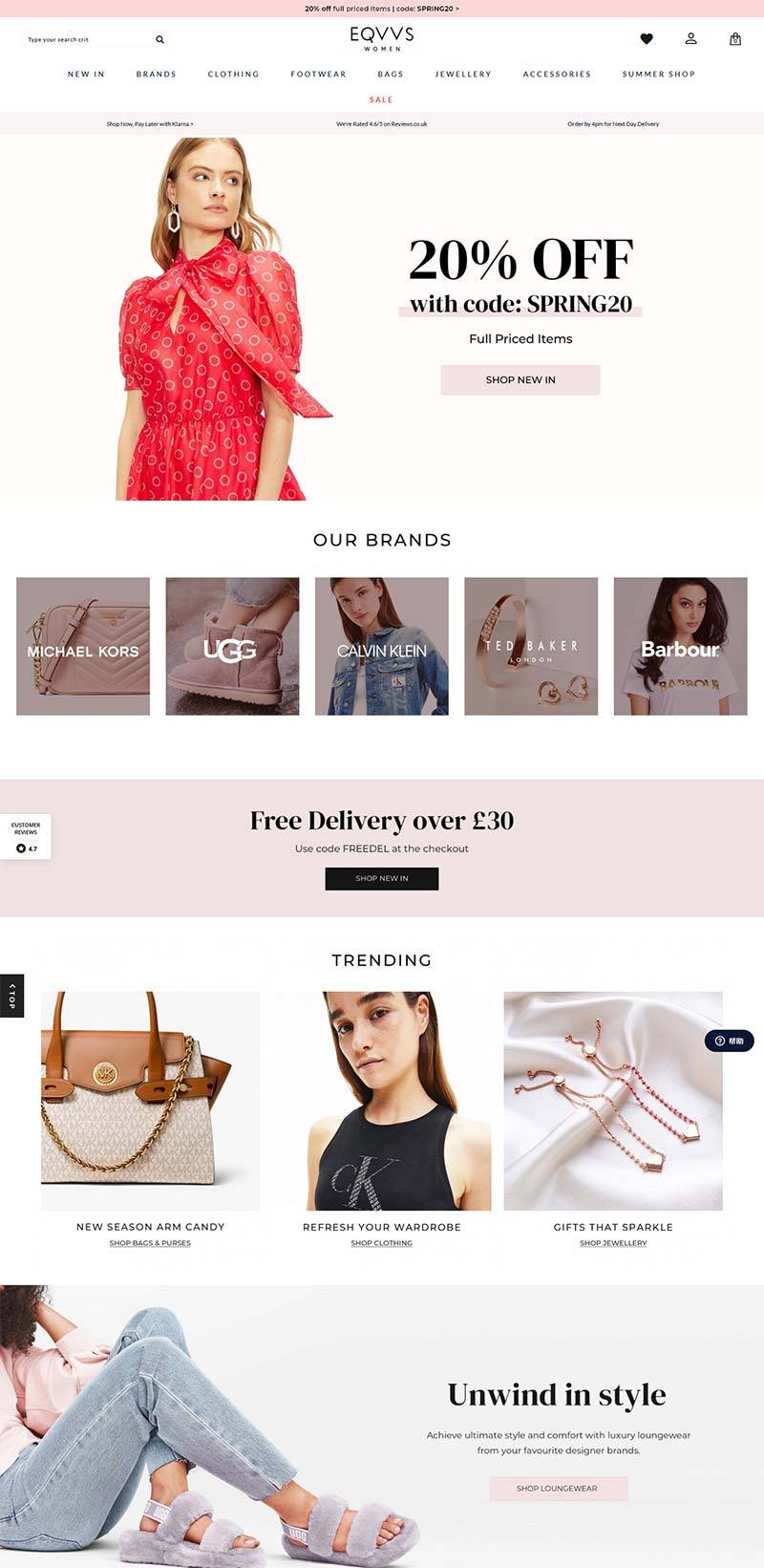 EQVVS Women 英国设计师女装品牌购物网站