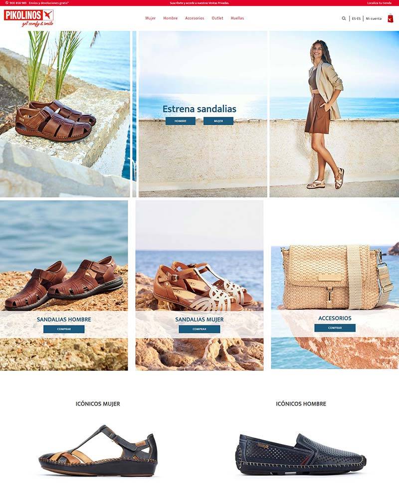 PIKOLINOS 西班牙品牌鞋履购物网站