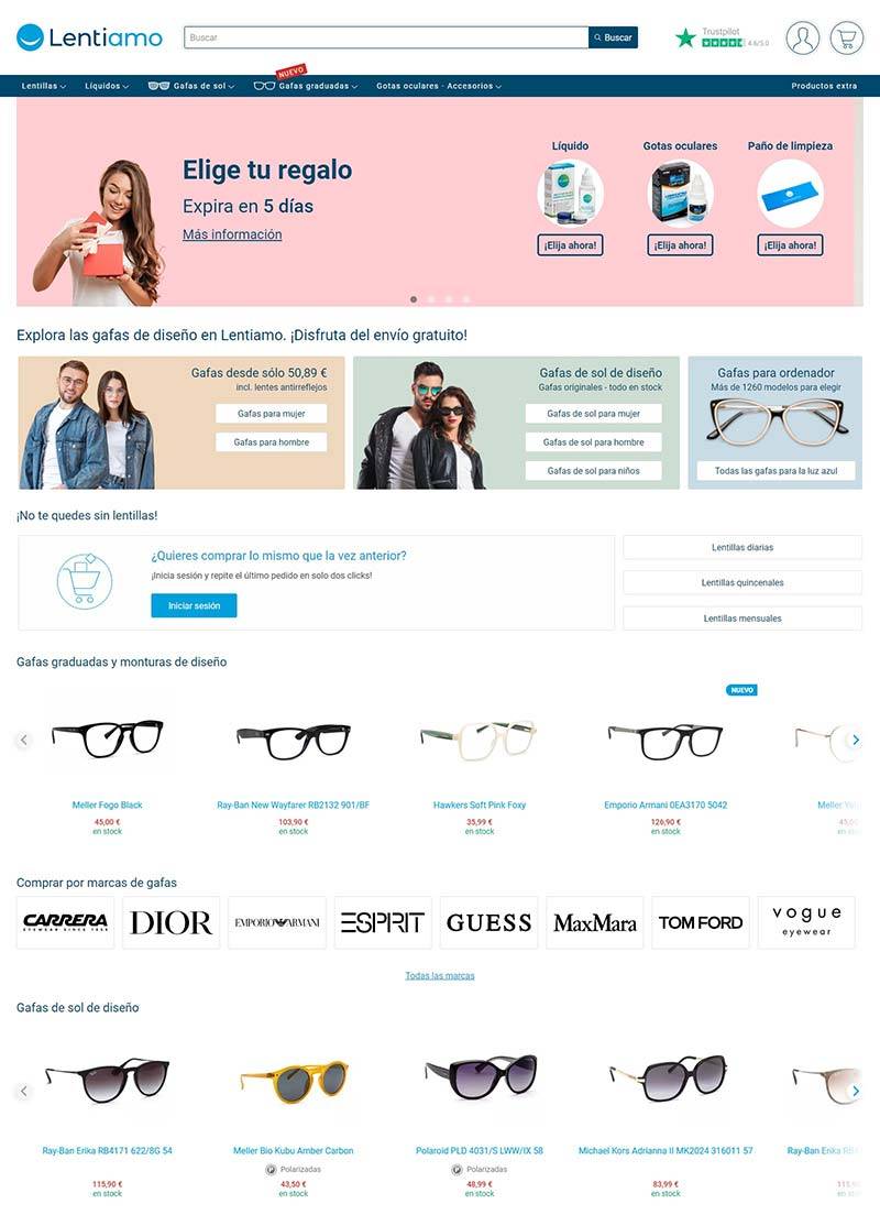 Lentiamo ES 捷克隐形眼镜品牌西班牙官网
