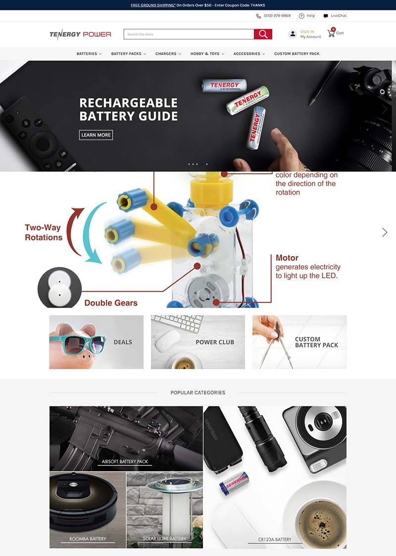 All-Battery 美国数码产品购物网站