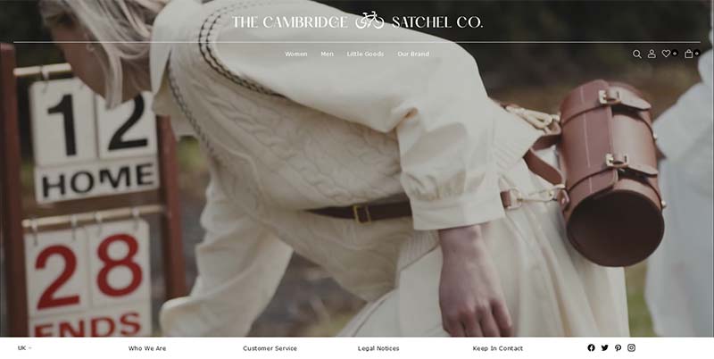 The Cambridge Satchel UK 英国剑桥包品牌购物网站