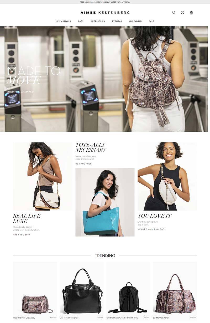 Aimee Kestenberg 美国设计师包包品牌购物网站