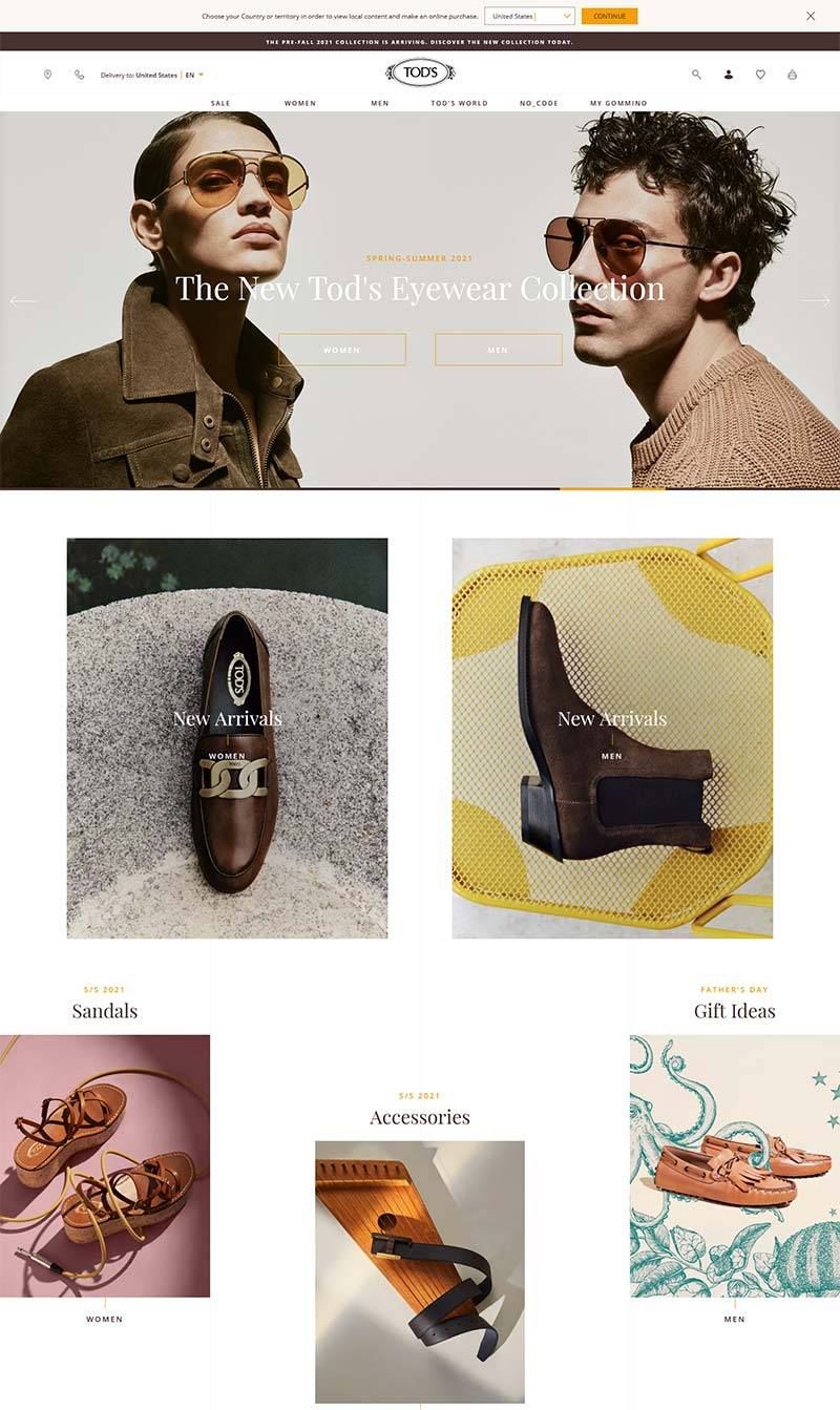 Tod's US 托德斯-意大利知名鞋履品牌美国官网