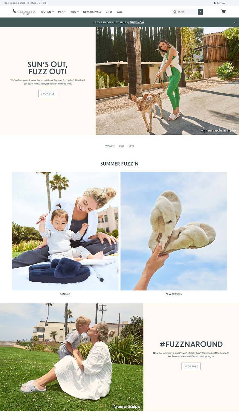 Koolaburra 美国羊皮靴品牌海淘购物网站