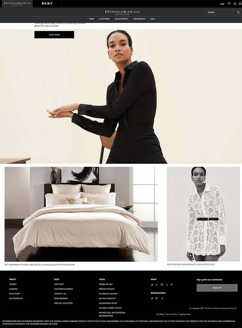 DKNY 唐可娜儿-美国设计师时尚品牌购物网站