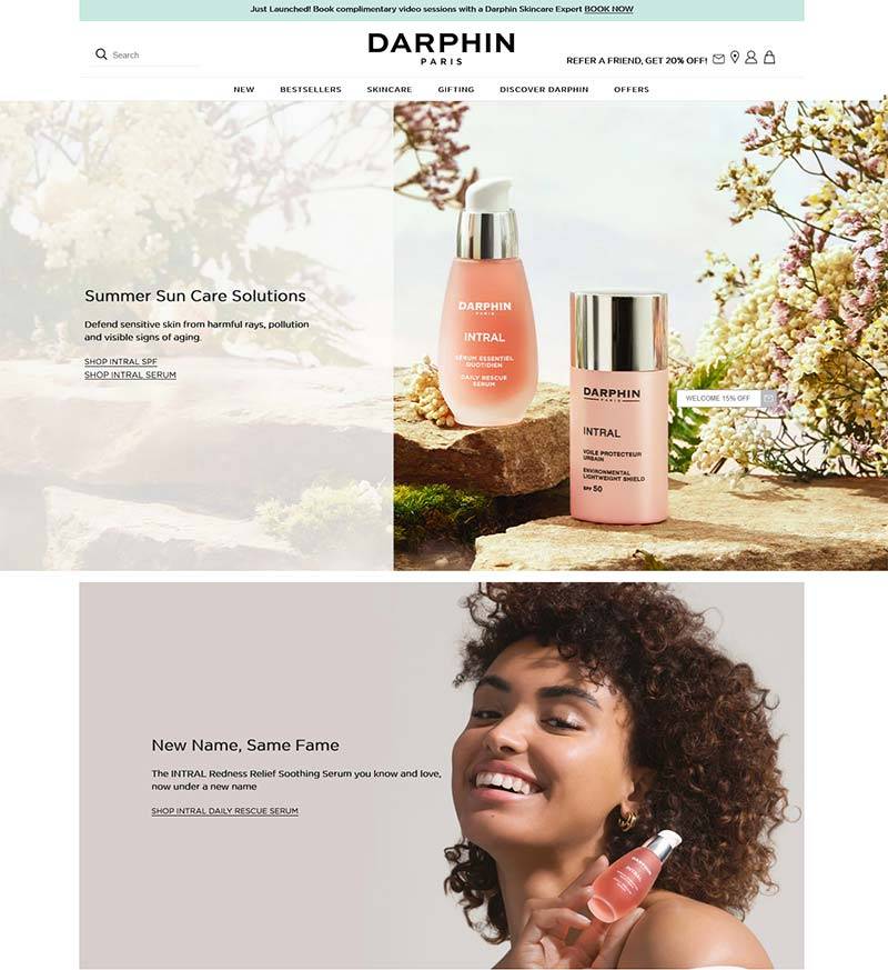 Darphin 朵梵-法国天然草本护肤品牌购物网站