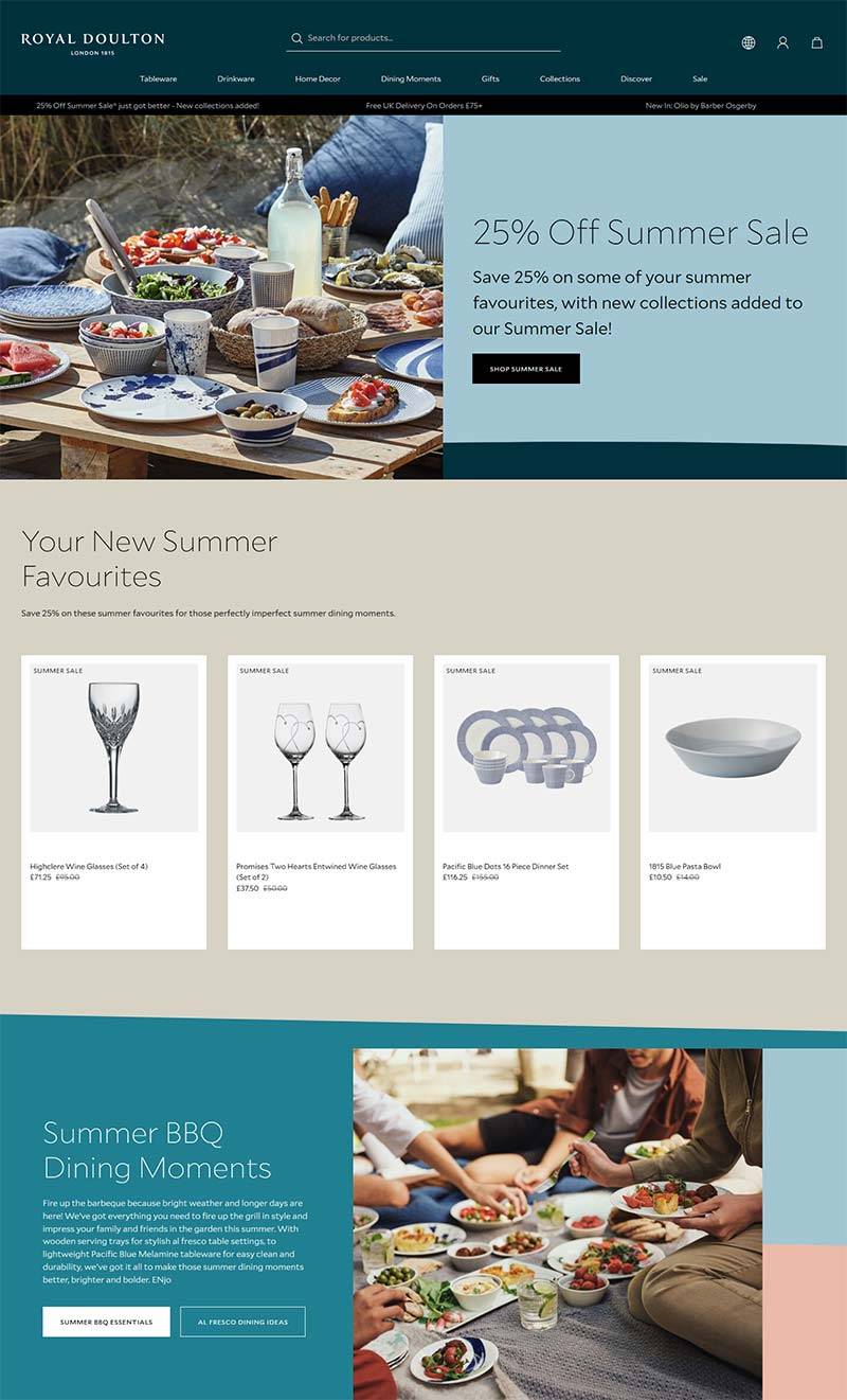 Royal Doulton 皇家道尔顿-英国品牌餐具购物网站