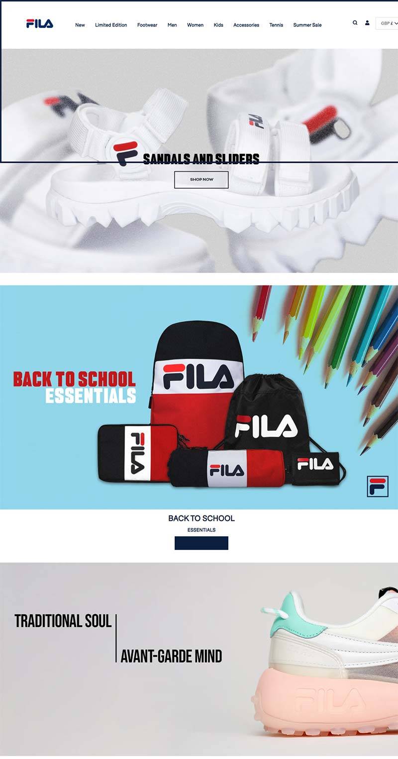FILA UK 斐乐-美国运动时尚品牌英国官网