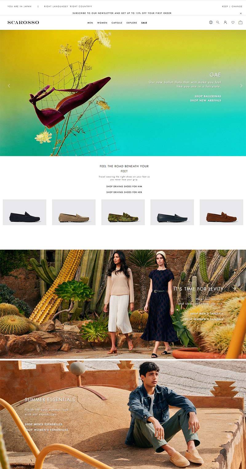 Scarosso 意大利时尚鞋履品牌购物网站
