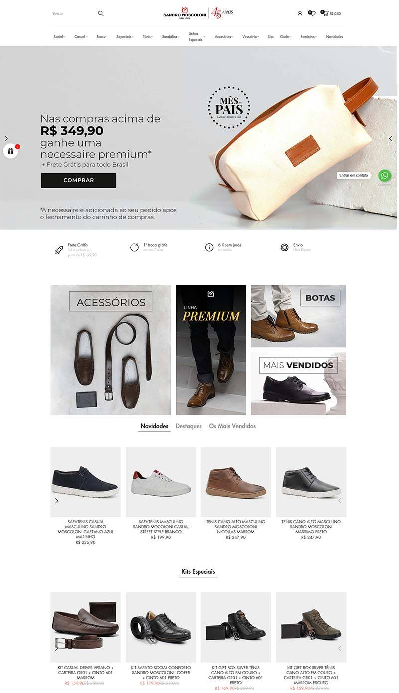 Sandro Moscoloni 巴西品牌鞋履购物网站