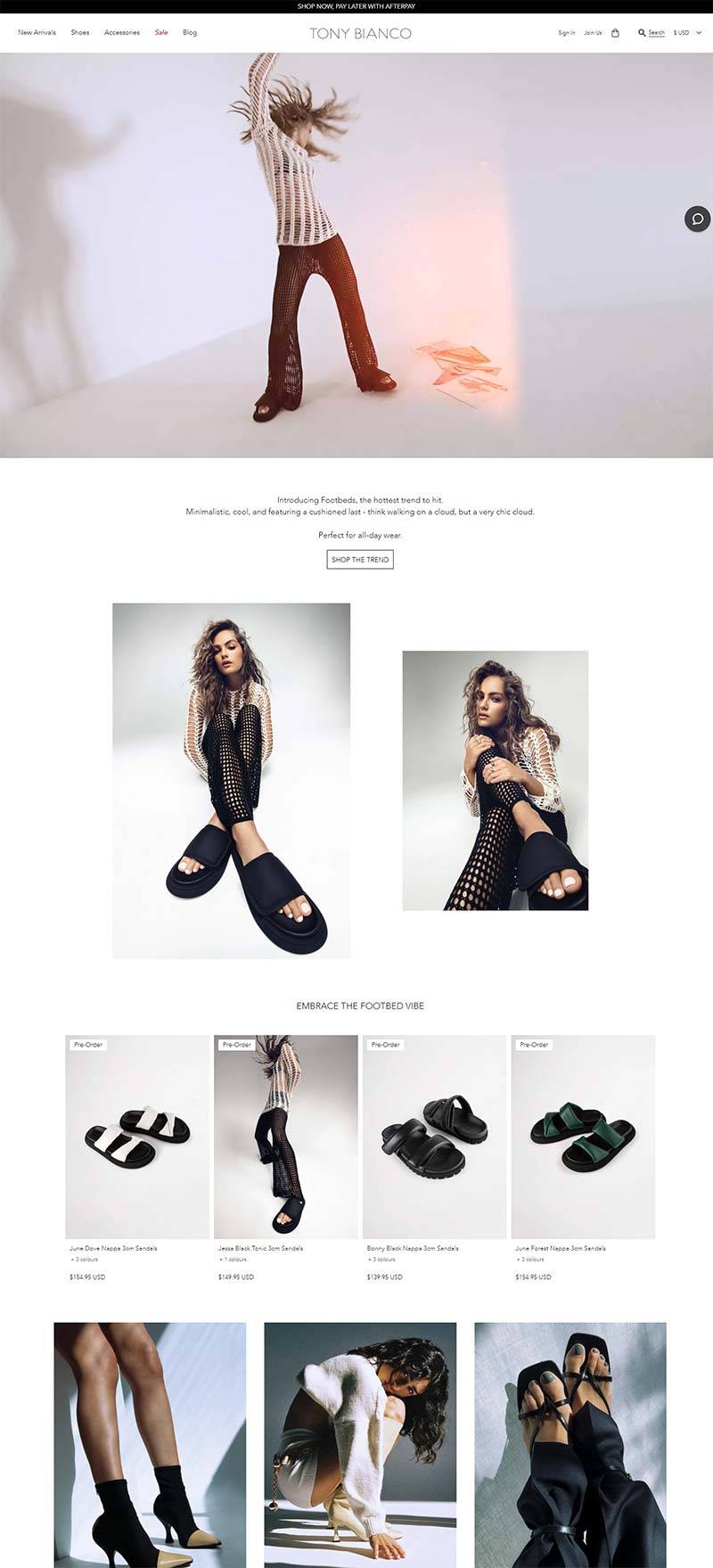 Tony Bianco US 澳大利亚时尚女鞋品牌美国官网