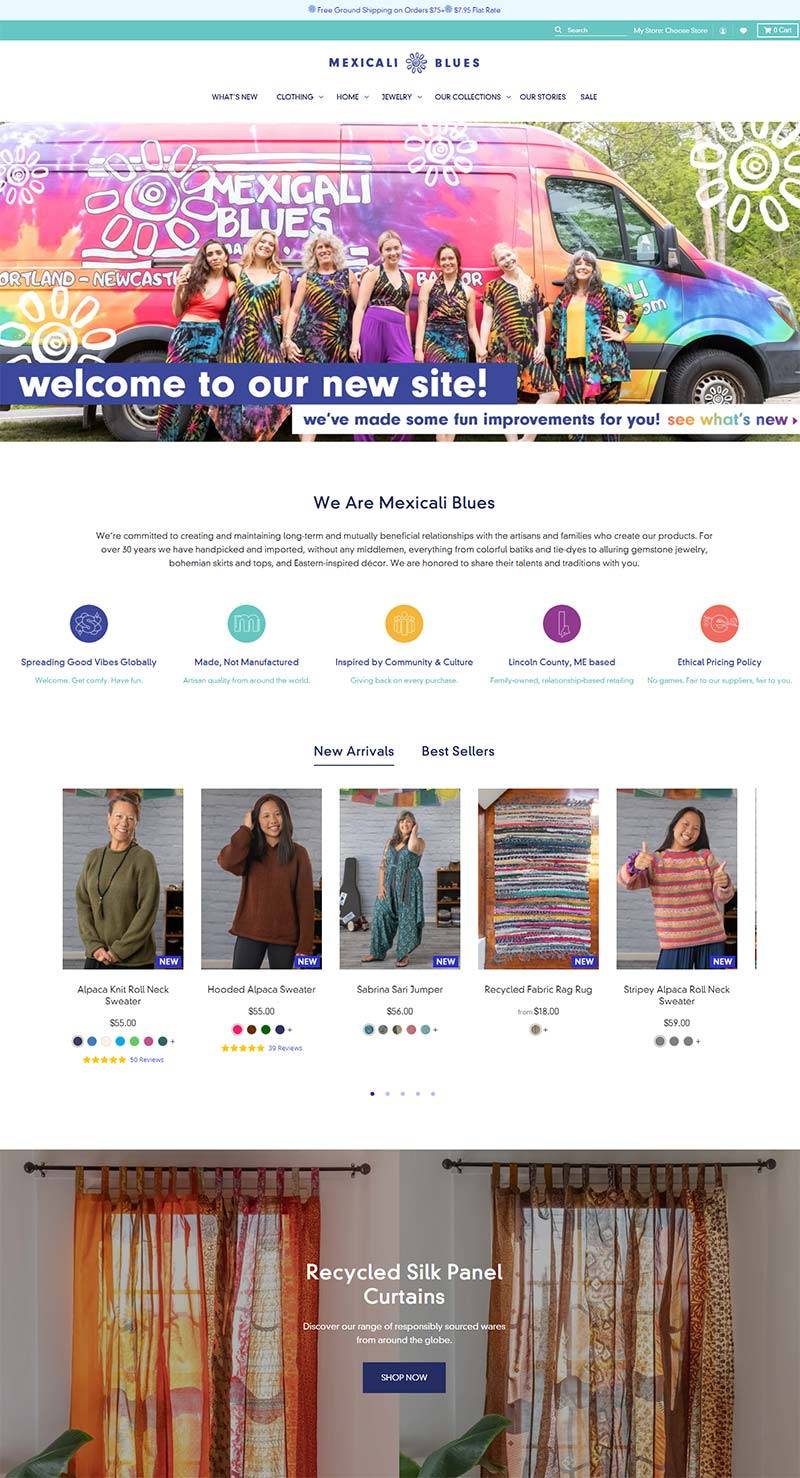 Mexicali Blues 美国服装配饰品牌购物网站
