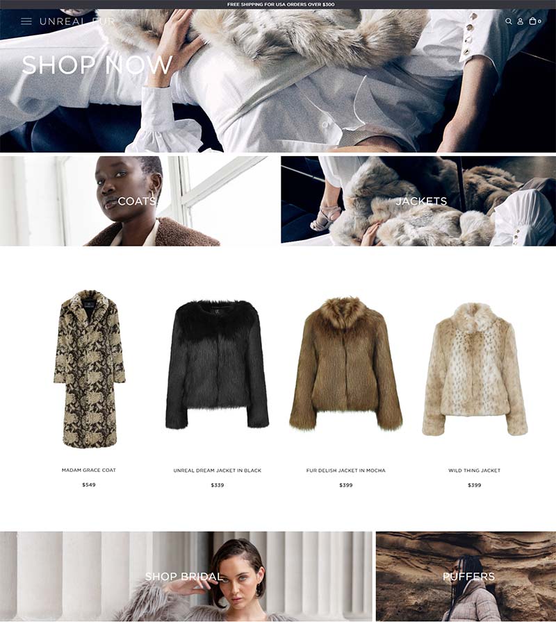 Unreal Fur US 澳大利亚设计师服饰品牌美国官网