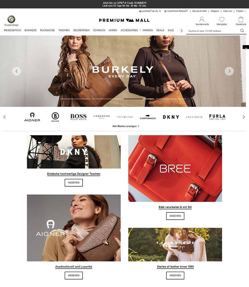 Premium-Mall 德国品牌鞋包购物网站