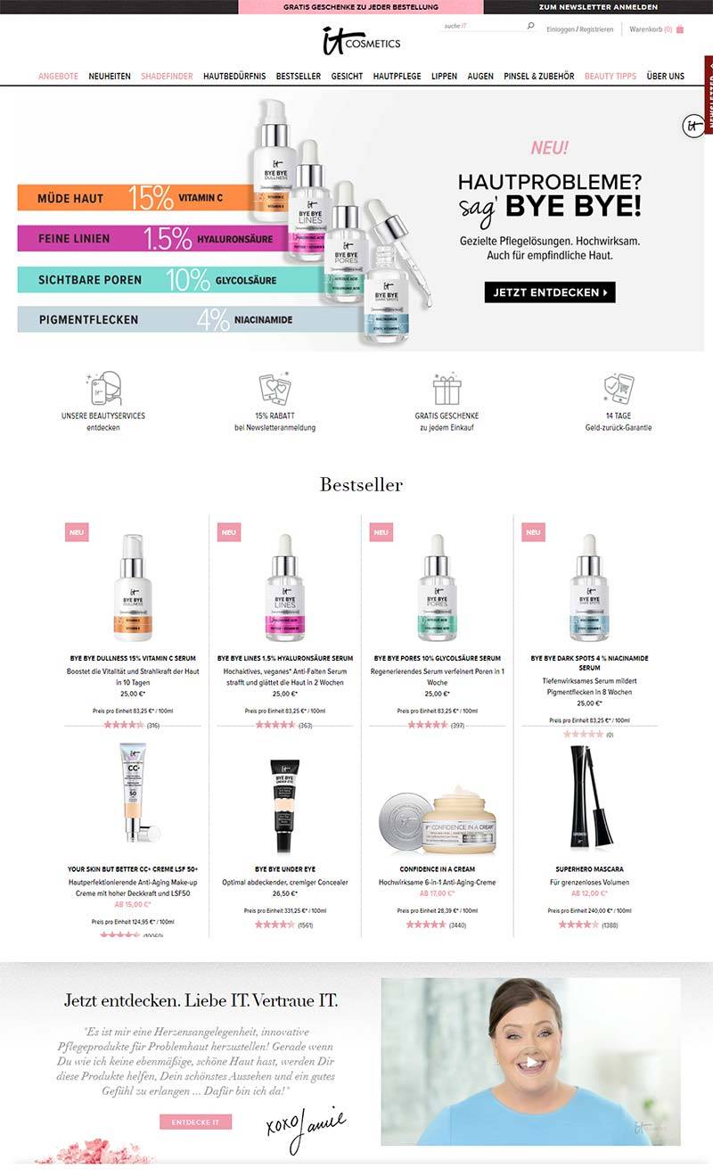 IT cosmetics DE 美国知名彩妆品牌德国官网