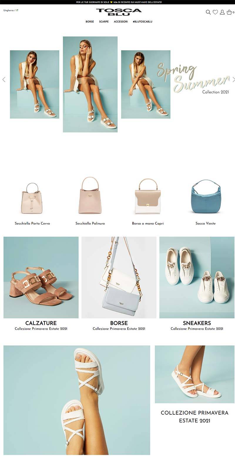 Tosca Blu 意大利时尚包包品牌购物网站