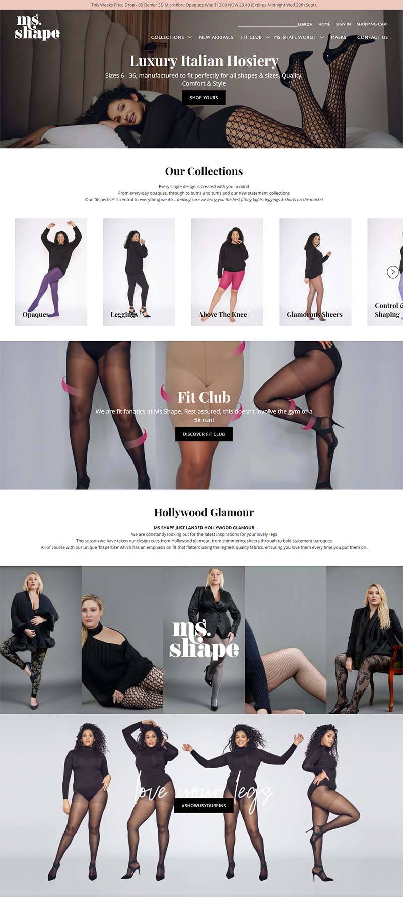 Ms.Shape 美国大码女装品牌购物网站