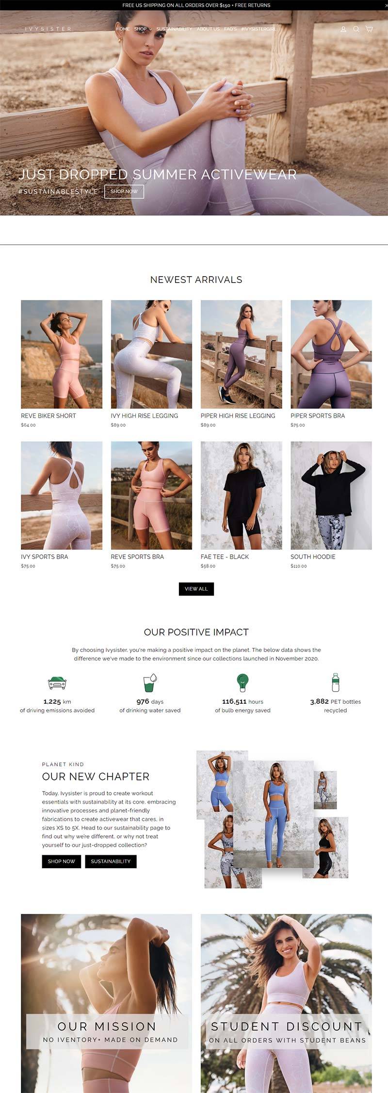 Ivysister 英国女性时装品牌购物网站