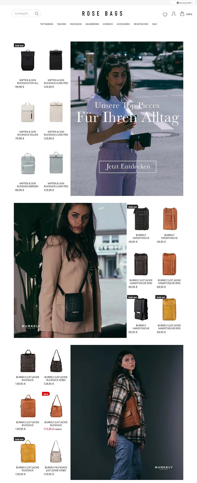 Rose Bags 德国高端手袋品牌海淘网站