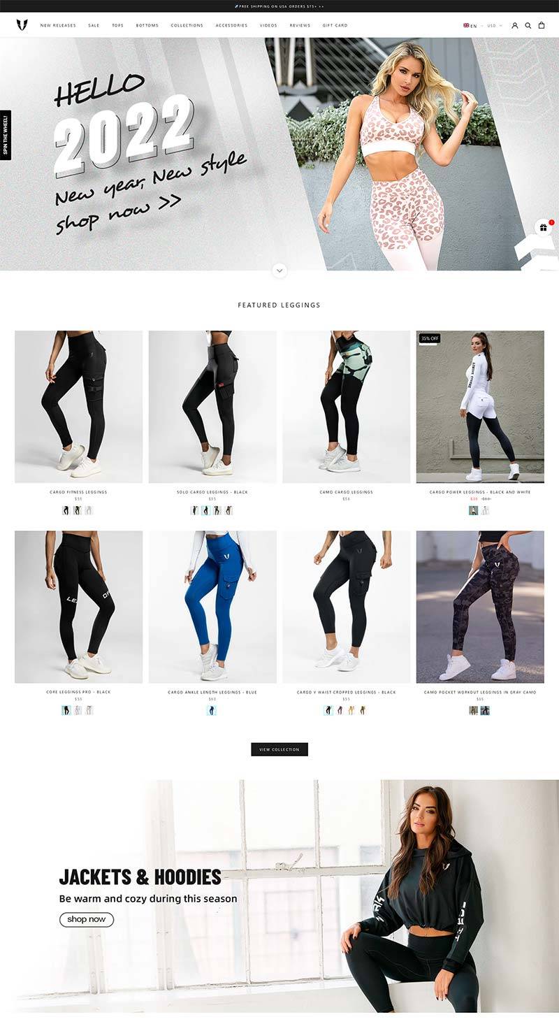 FIRM ABS 美国运动健身女装品牌购物网站