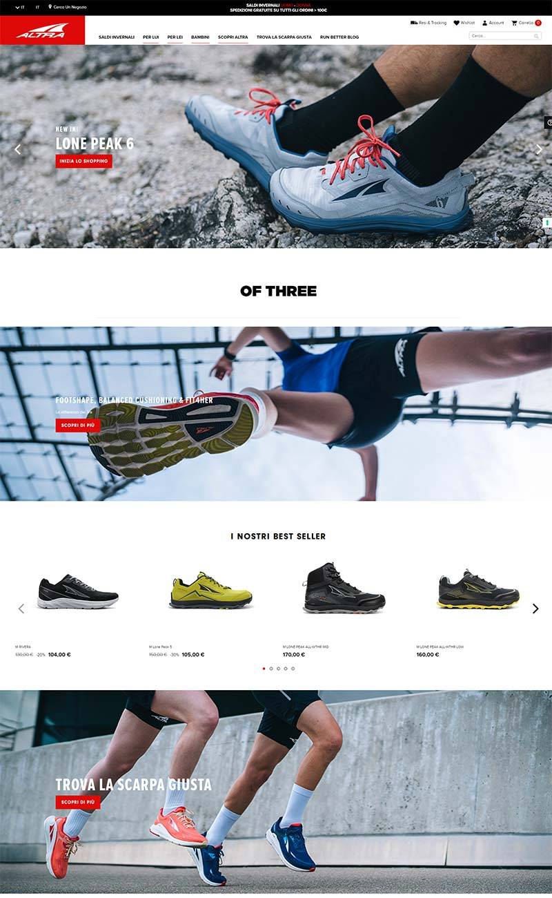 Altra Running EU 美国运动跑鞋品牌欧盟官网