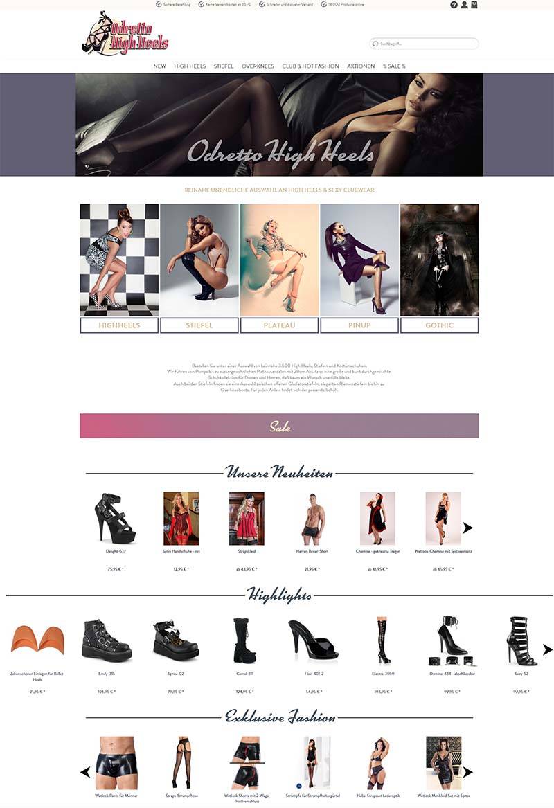 Odretto High Heels 德国女士高跟鞋购物网站
