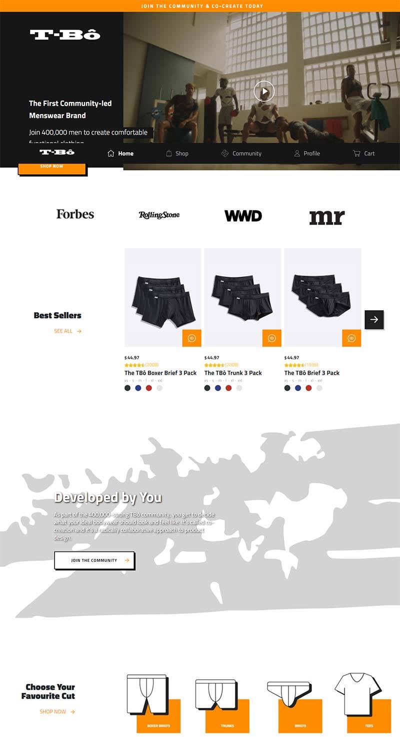 T-Bô 美国紧身衣品牌购物网站