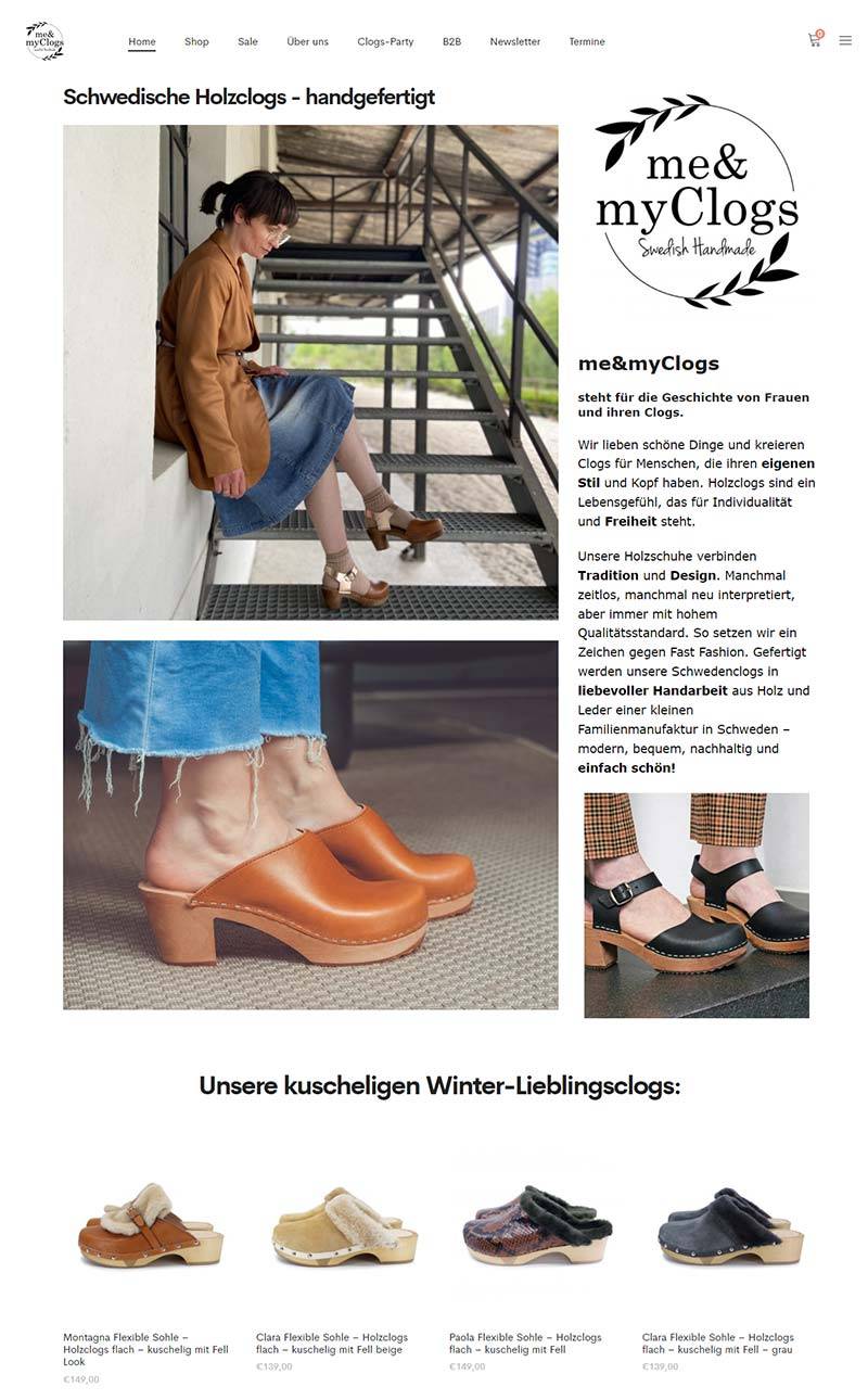 Me&myClogs 德国木屐鞋品牌购物网站