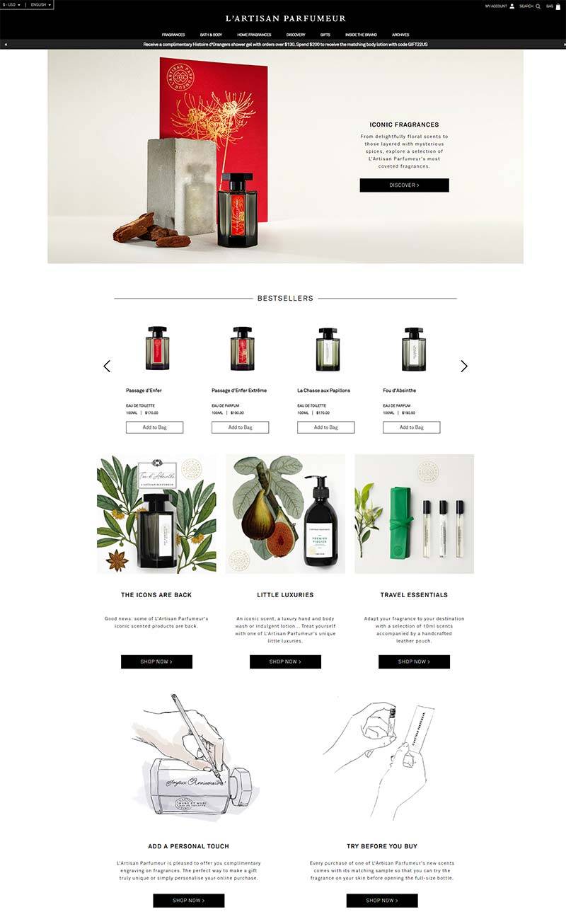 L'Artisan Parfumeur 阿蒂仙-英国高端香水品牌购物网站