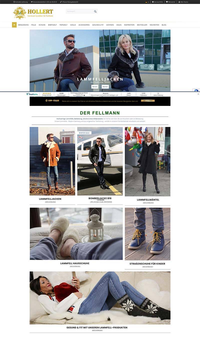 Der-fellmann 德国居家羊皮产品购物网站