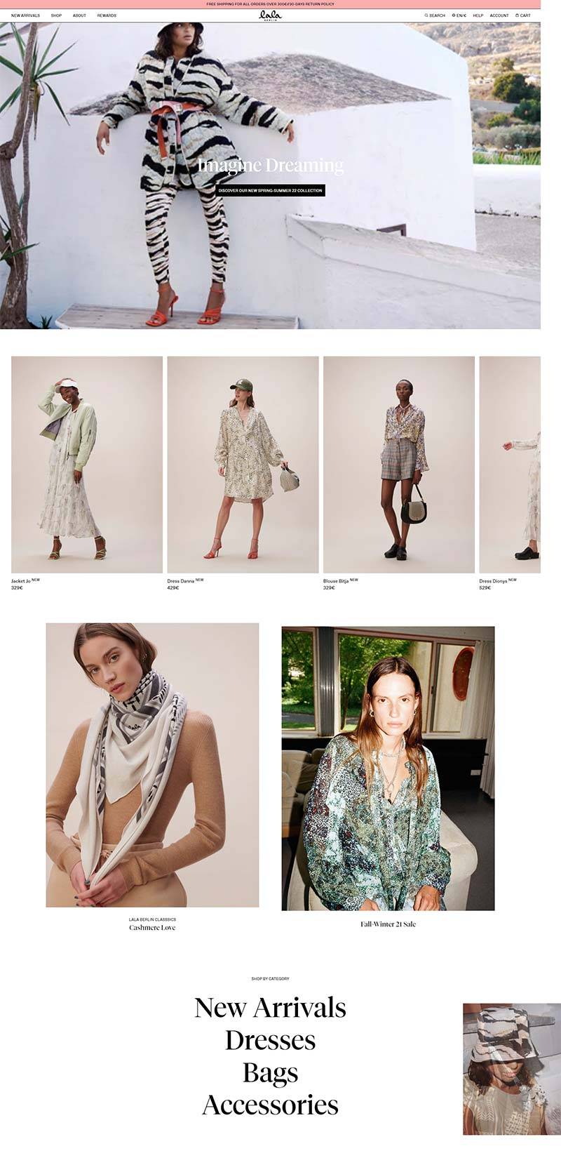Lala Berlin 德国设计师女装品牌购物网站