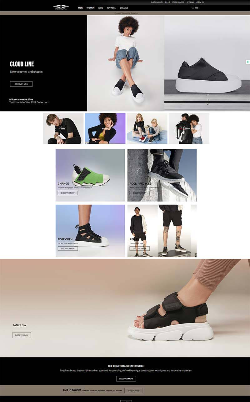 Fessura 意大利时尚运动鞋品牌购物网站