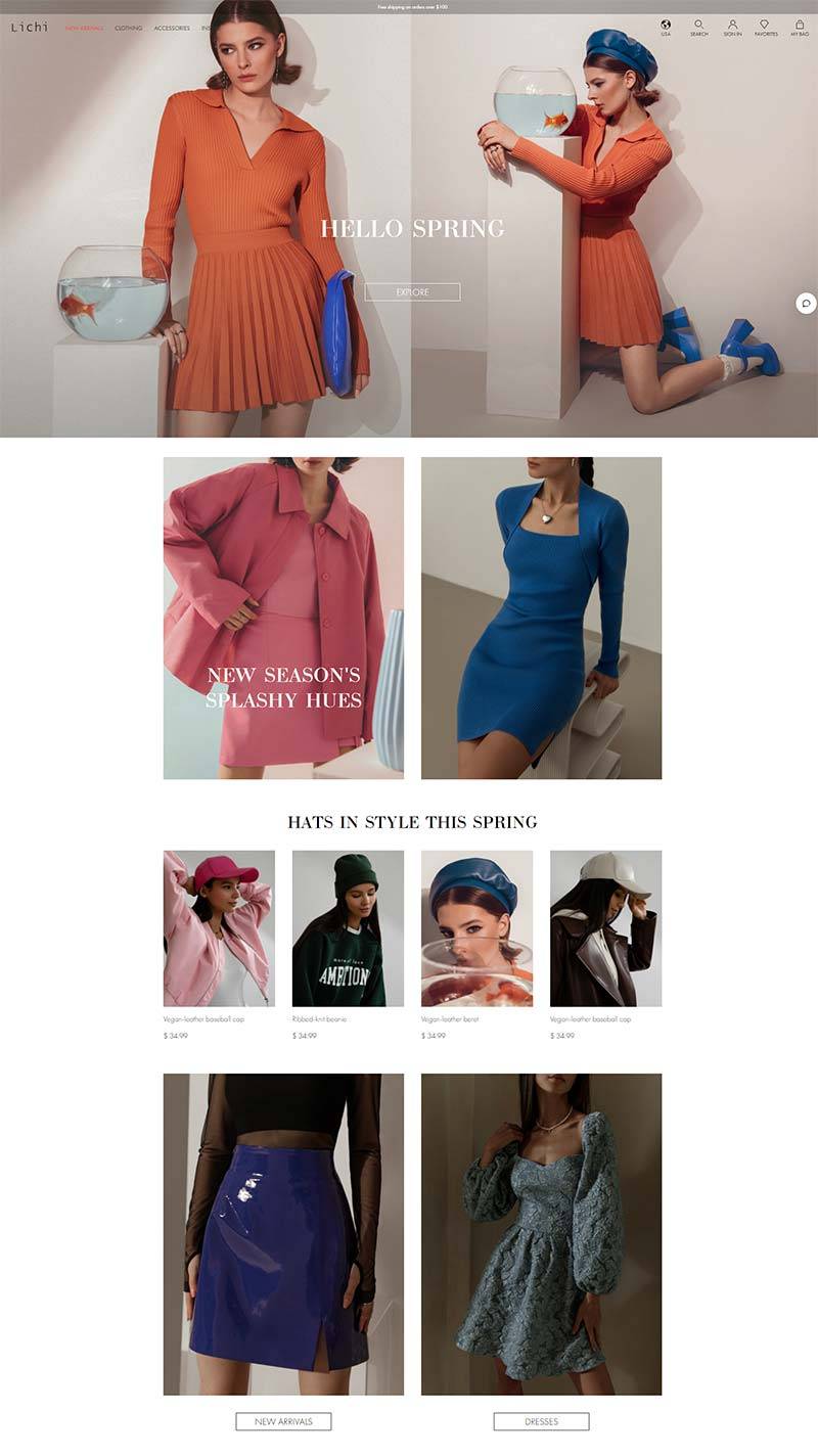 Lichi 德国时尚女装品牌购物网站