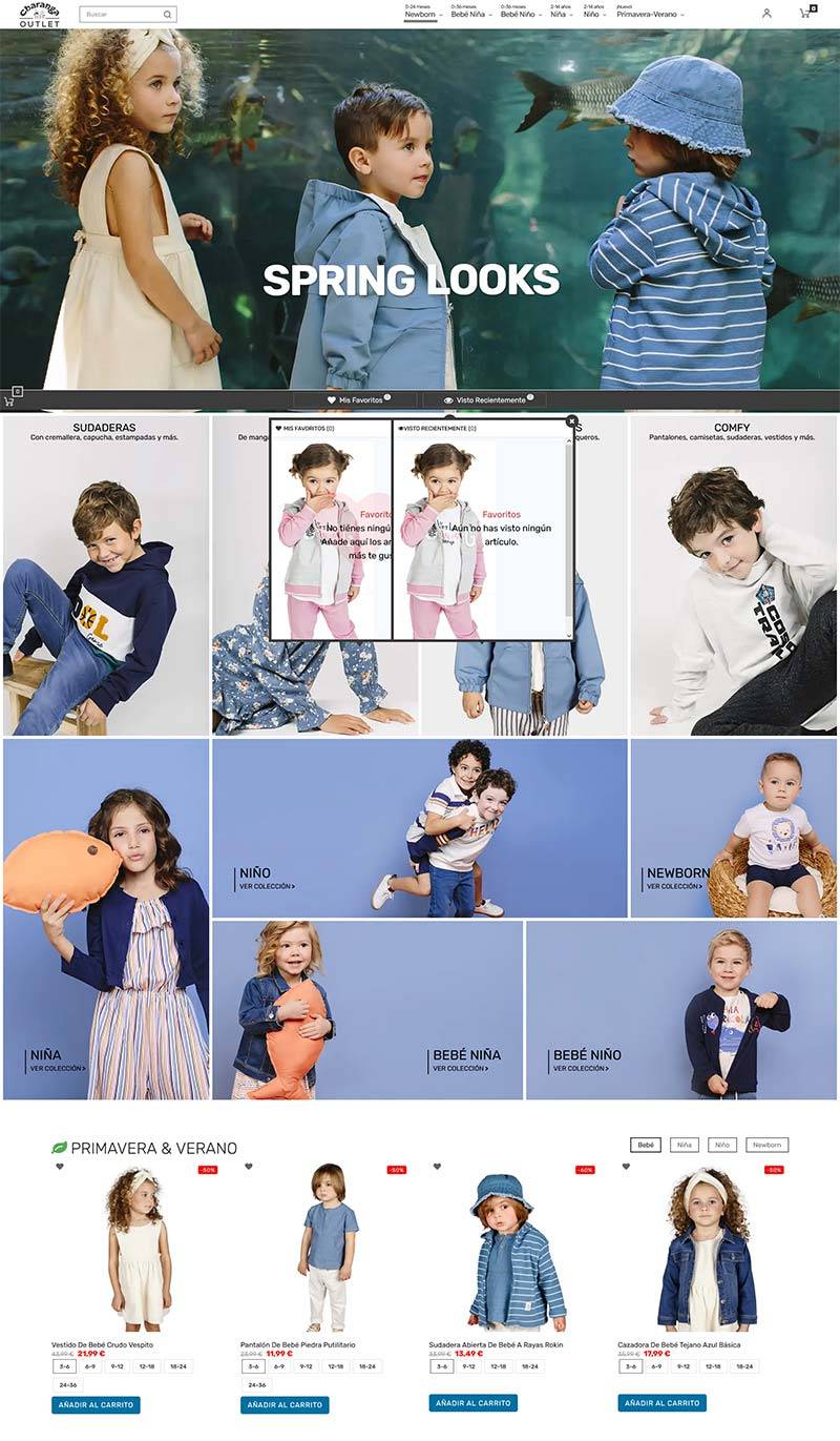 Charanga Outlet 西班牙高端童装品牌购物网站