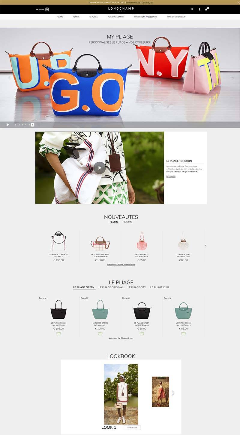 Longchamp 珑骧-法国奢侈品皮具购物网站
