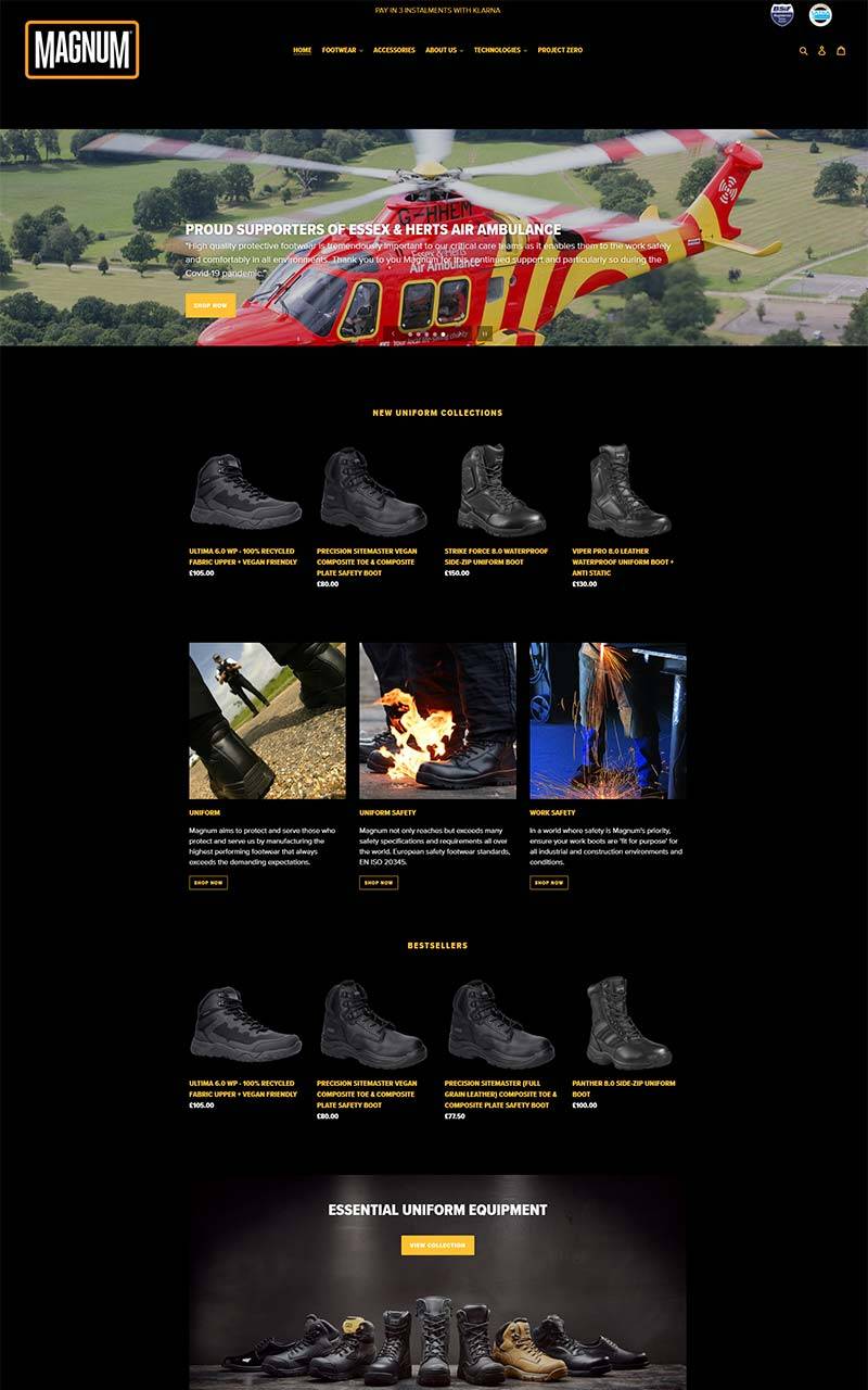 Magnum Boots 英国户外战术靴品牌购物网站