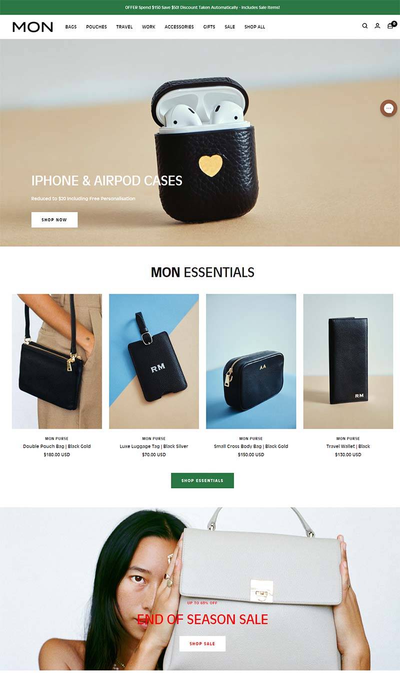 Mon Purse 澳大利亚皮具配饰品牌购物网站