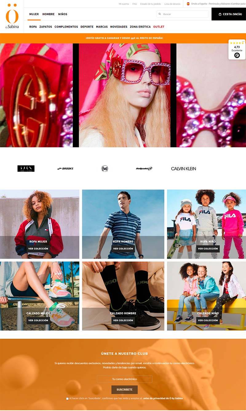 Sabina 西班牙时装鞋服品牌购物网站