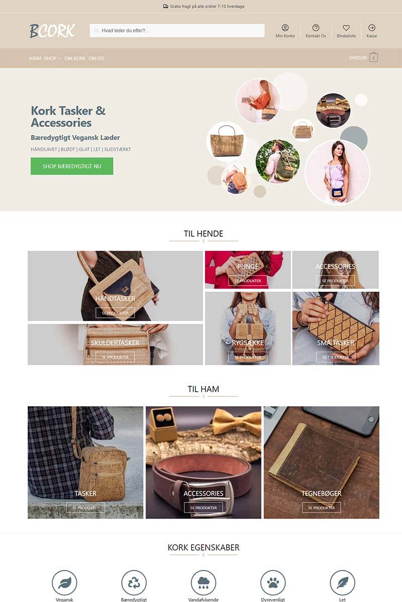 Bcork 丹麦软木时尚手袋品牌购物网站