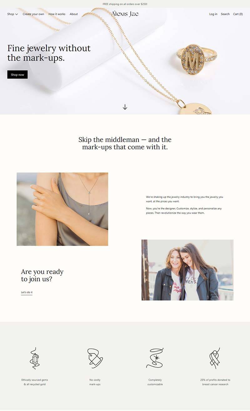 Alexis Jae 美国高级珠宝品牌购物网站