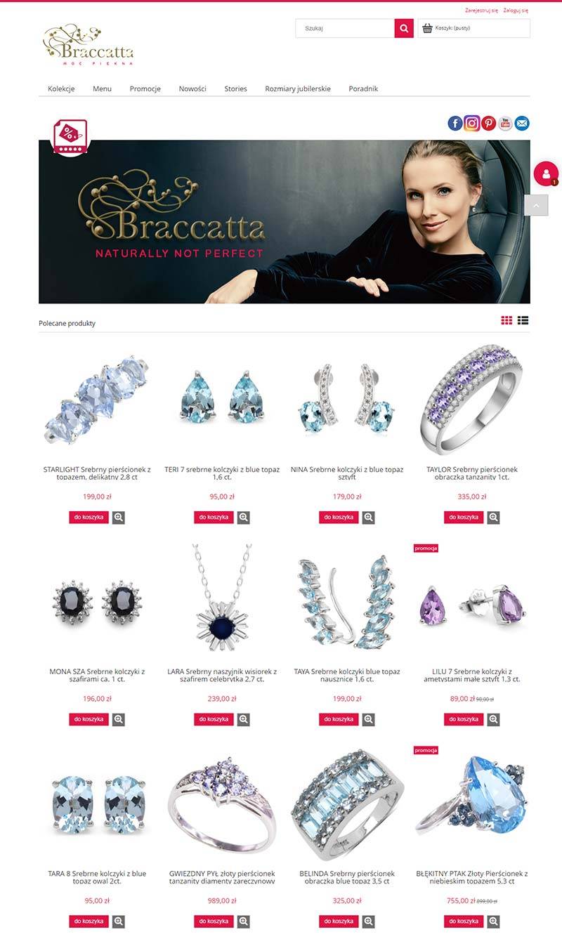 Braccatta 波兰珠宝饰品购物网站